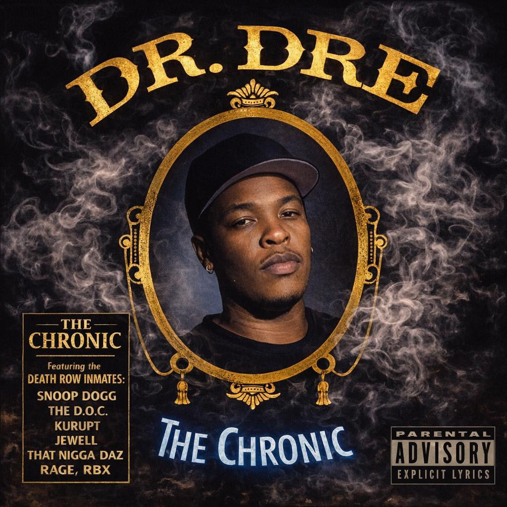 THE CHRONIC ALBUM -THE DPG SMOKE ME OUT EDITION - AUTOGRAPHED BY