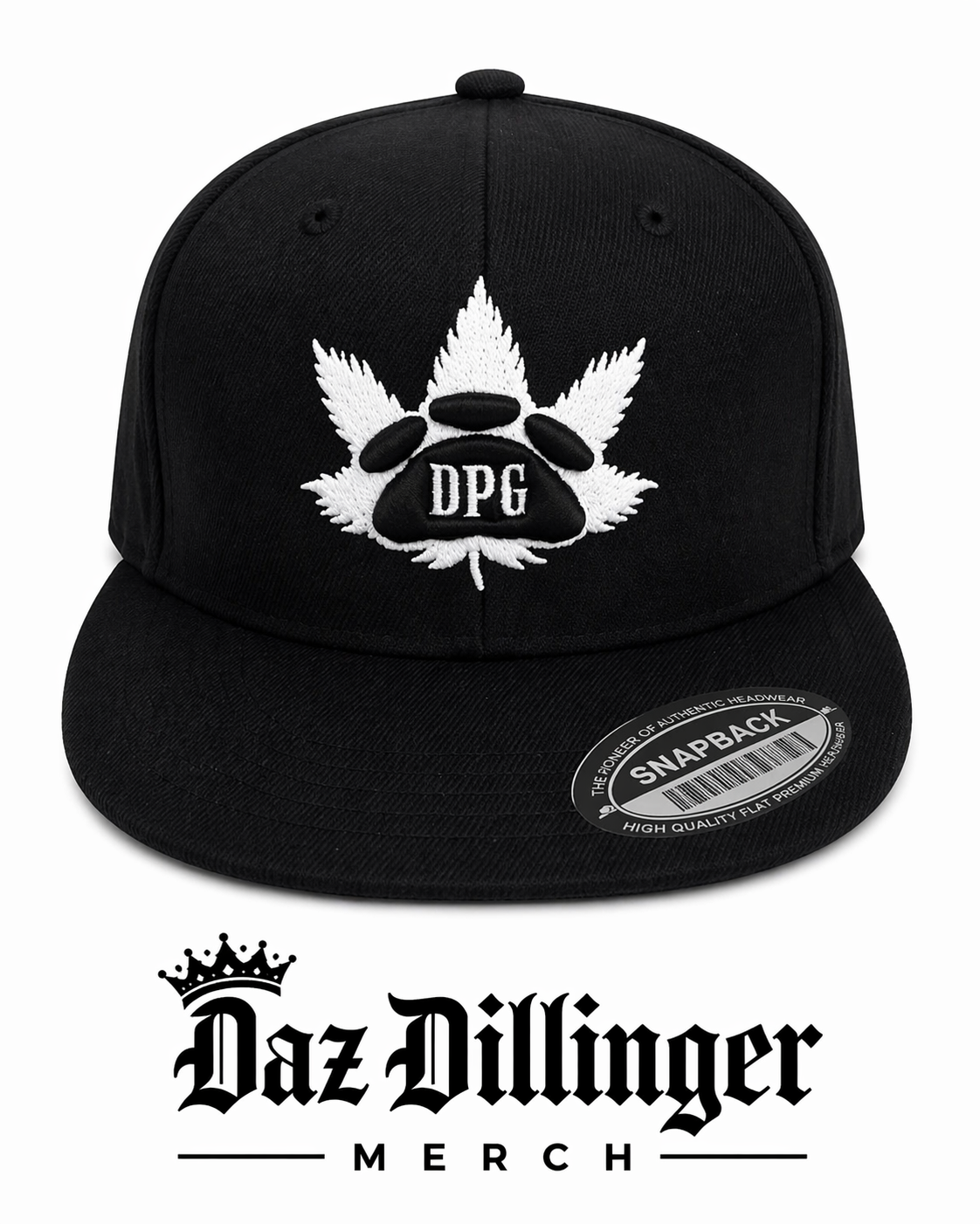 DOGG POUND - DPG WEED LEAF - SNAPBACC HAT