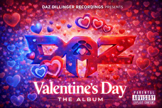 DAZ DILLINGER - CD - VALENTINES DAY THE ALBUM - NO SIGNITURE