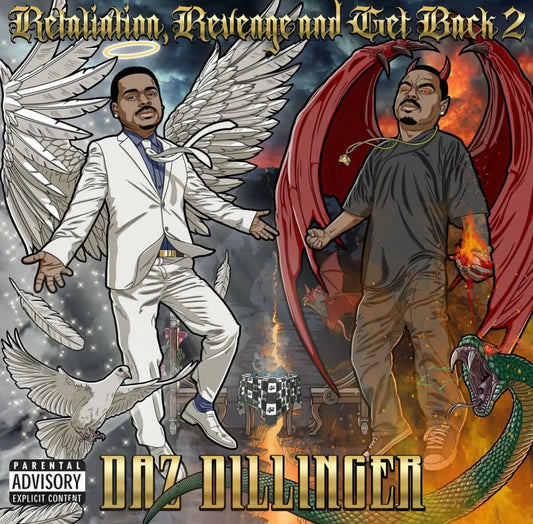 RETALIATION REVENGE & GET BACK - 2- DAZ AUTOGRAPH PERSONALLY